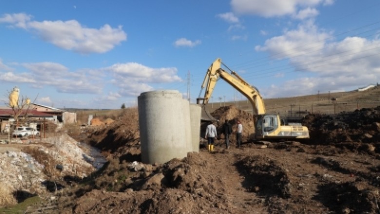 Yenişehir Aziziye ve Gürdoğan mahallerinde atıksu sorununa çözüm