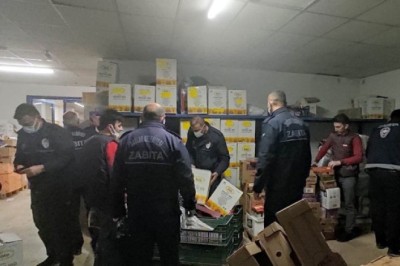 Diyarbakır bağlar belediyesi ve zabıta ekiplerince gece baskını