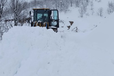 Diyarbakır dışında kar yağışı devam ediyor