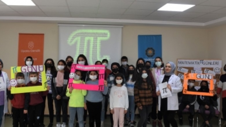 Bilgievi öğrencileri “Dünya Pi Günü”nü kutladı