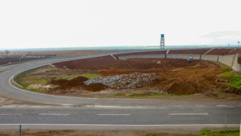 Şanlıurfa Yolu yonca kavşakta düzenleme çalışmaları başladı