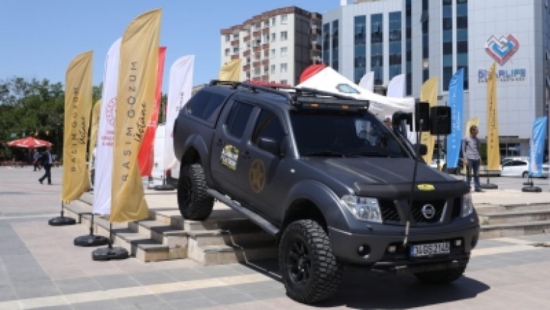Macera tutkunları Diyarbakır’da buluştu