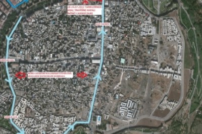 İnönü Caddesi 7 gün araç trafiğine kapatılacak