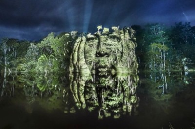 Amazon Yağmur Ormanlarında Dünyanın İlk Sokak Sanatı