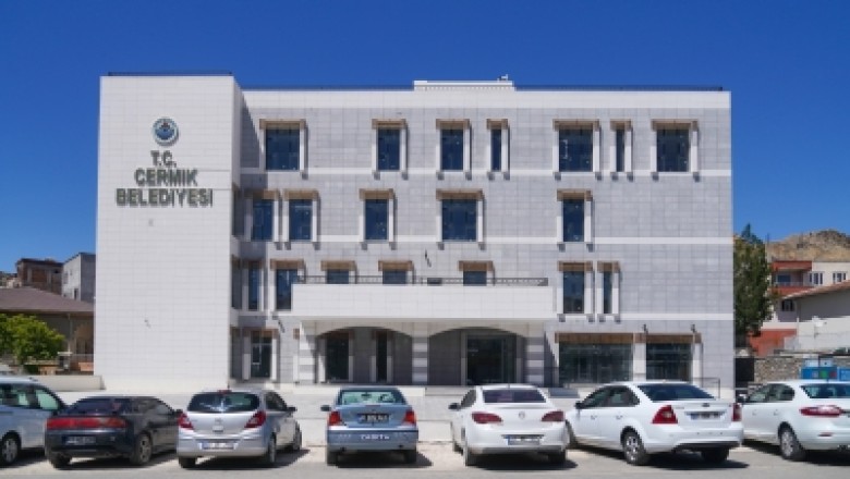 Çermik Belediyesi hizmet binası tamamlandı
