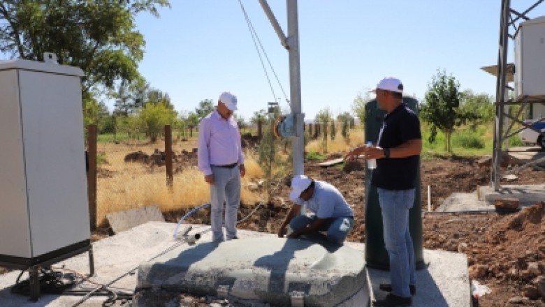 Yenişehir Çelikevler mahallesinde içme suyu hattı devreye alınıyor