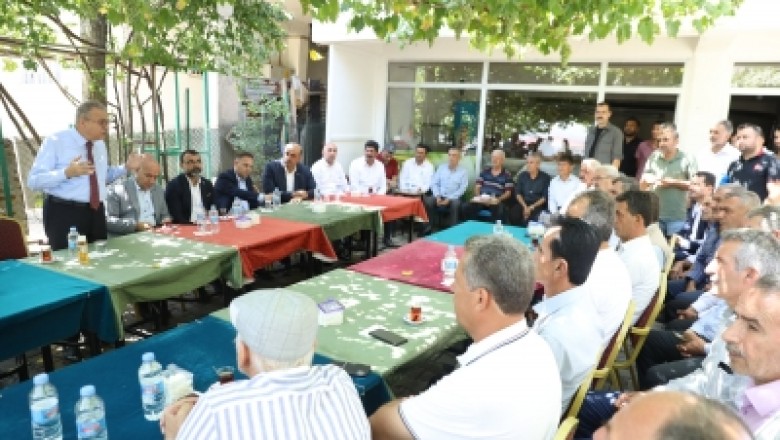 Vali Ali İhsan Su, Kulp, Lice ve Kocaköy’de vatandaşlarla bir araya geldi