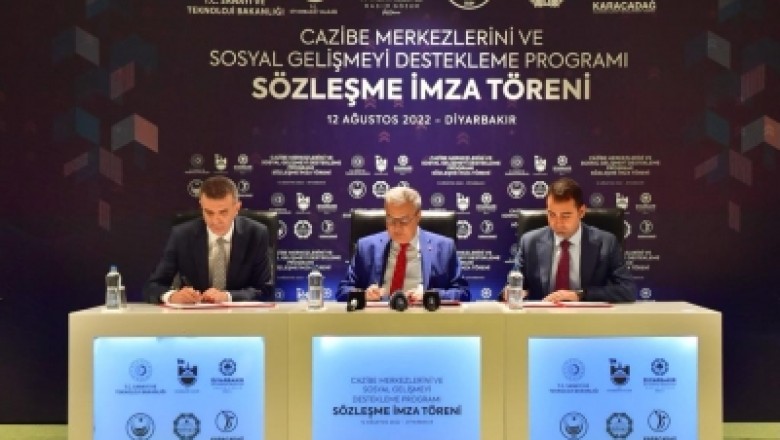 Diyarbakır'da elektrikli tekne ve "Dom" kadınların istihdamı için protokol imzalandı